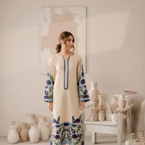 PARTY WEAR EMBROIDERED DHANAK