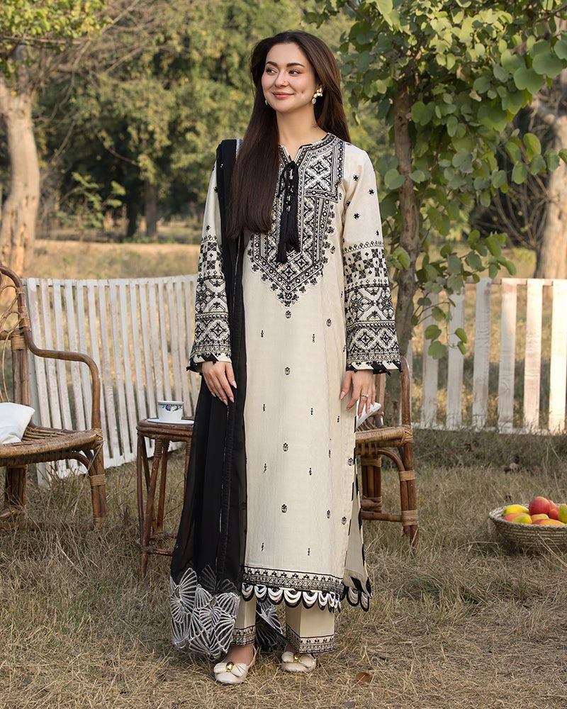 PARTY WEAR EMBROIDERED DHANAK