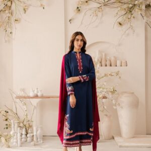 PARTY WEAR EMBROIDERED DHANAK