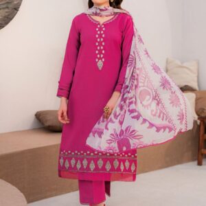 PARTY WEAR EMBROIDERED DHANAK