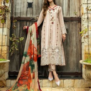 PARTY WEAR EMBROIDERED DHANAK